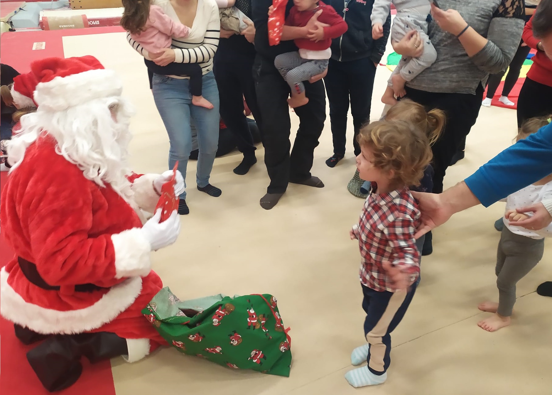 C’est Noël à la gym !